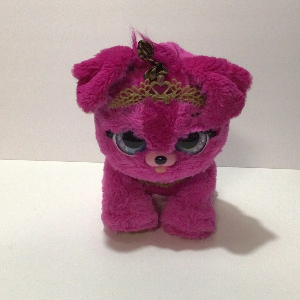 Pink Princess Pup Interactive Yorkie‎ Puppy Dog CiCi preowned Works!!